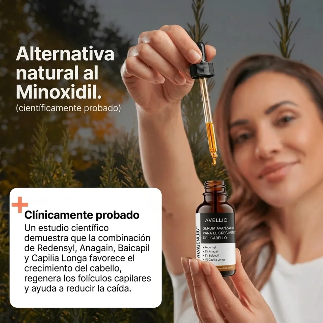 Sérum capilar de romero